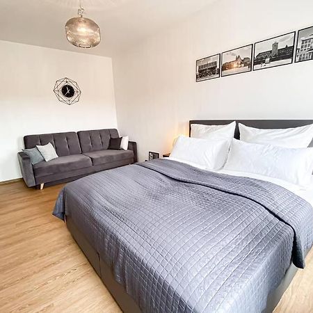 Luxus-Apartment In Leipzig Mit Privat-Parkplatz Exteriör bild
