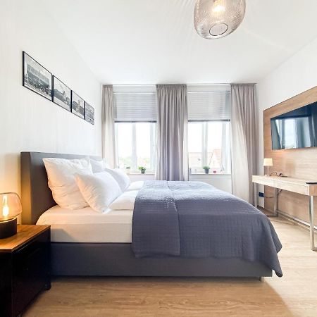 Luxus-Apartment In Leipzig Mit Privat-Parkplatz Exteriör bild