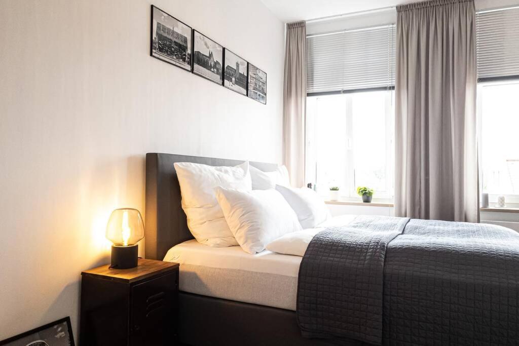 Luxus-Apartment In Leipzig Mit Privat-Parkplatz Exteriör bild