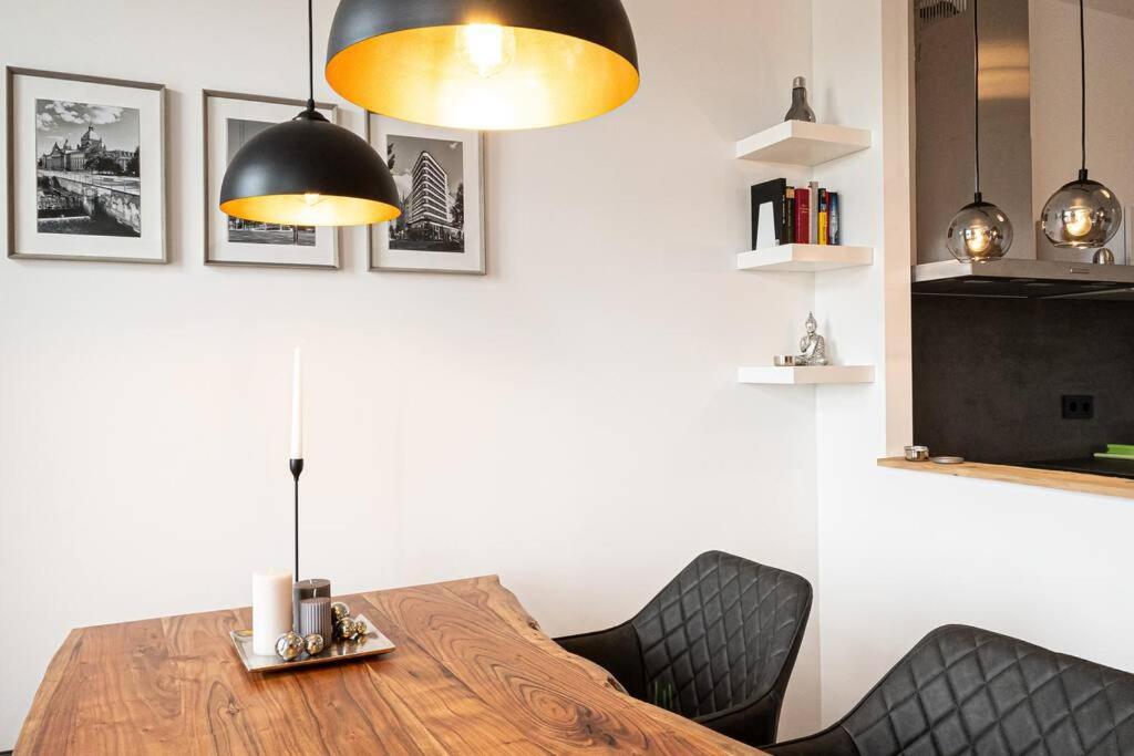 Luxus-Apartment In Leipzig Mit Privat-Parkplatz Exteriör bild