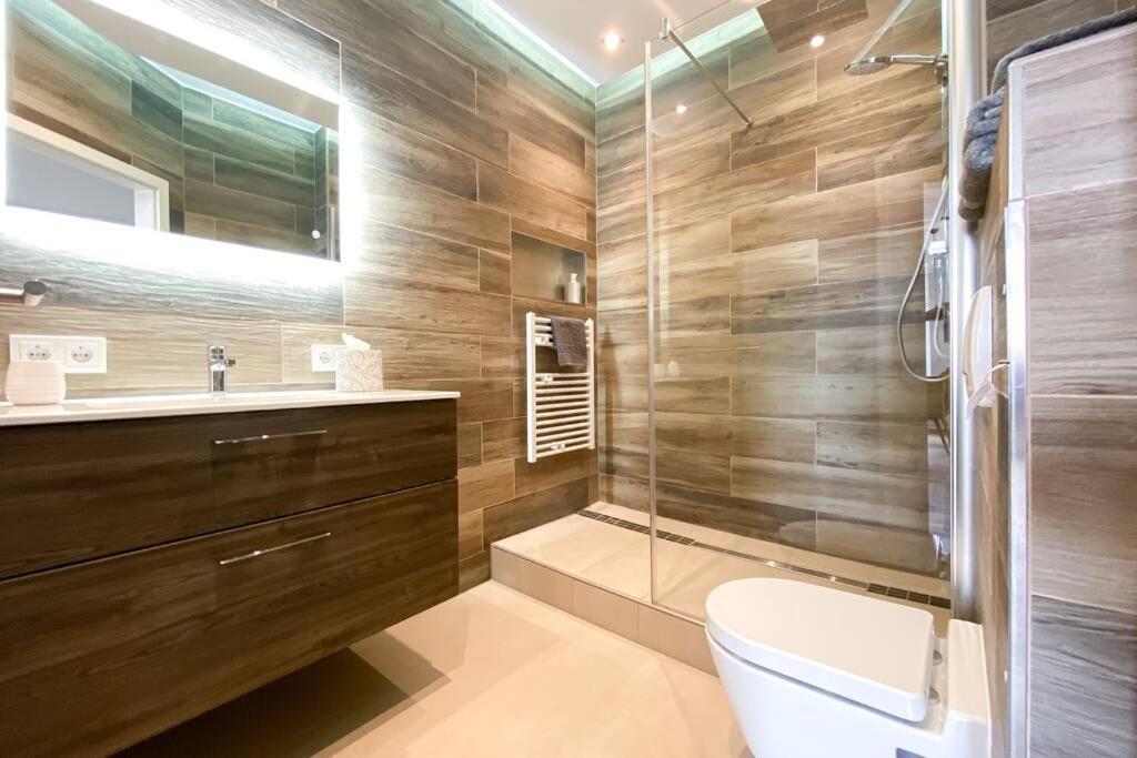 Luxus-Apartment In Leipzig Mit Privat-Parkplatz Exteriör bild